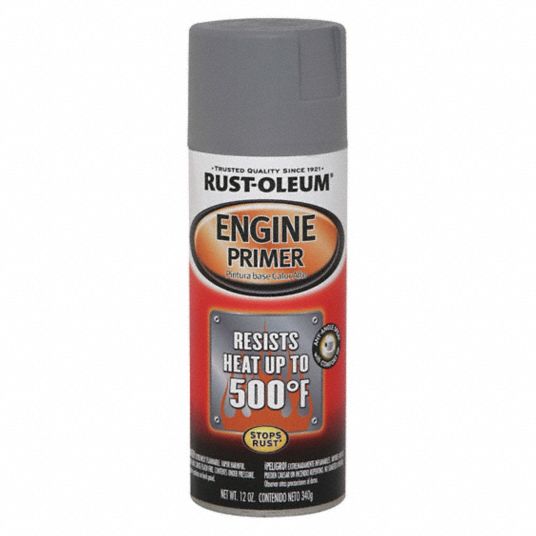 RUSTOLEUM Automotive Primer, Gray, 12 oz. 4YLC7249410 Grainger