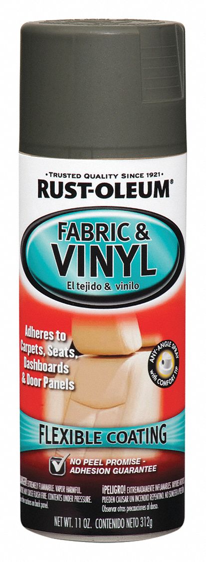 RUST-OLEUM Fabric and Vinyl Paint in Flat Charcoal Gray ...