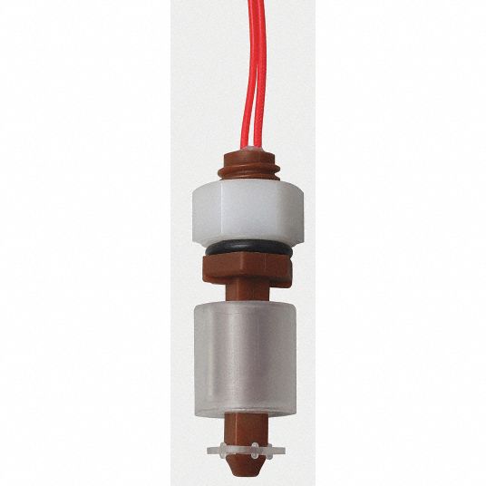 MADISON Liquid Level Switch: Close On Rise, 3/8-16 UNC Tank Connection  Size, 50 psi Max. Pressure