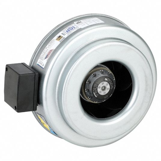 FANTECH 589 cfm 10 in General Purpose Inline Duct Fan - 4YM41