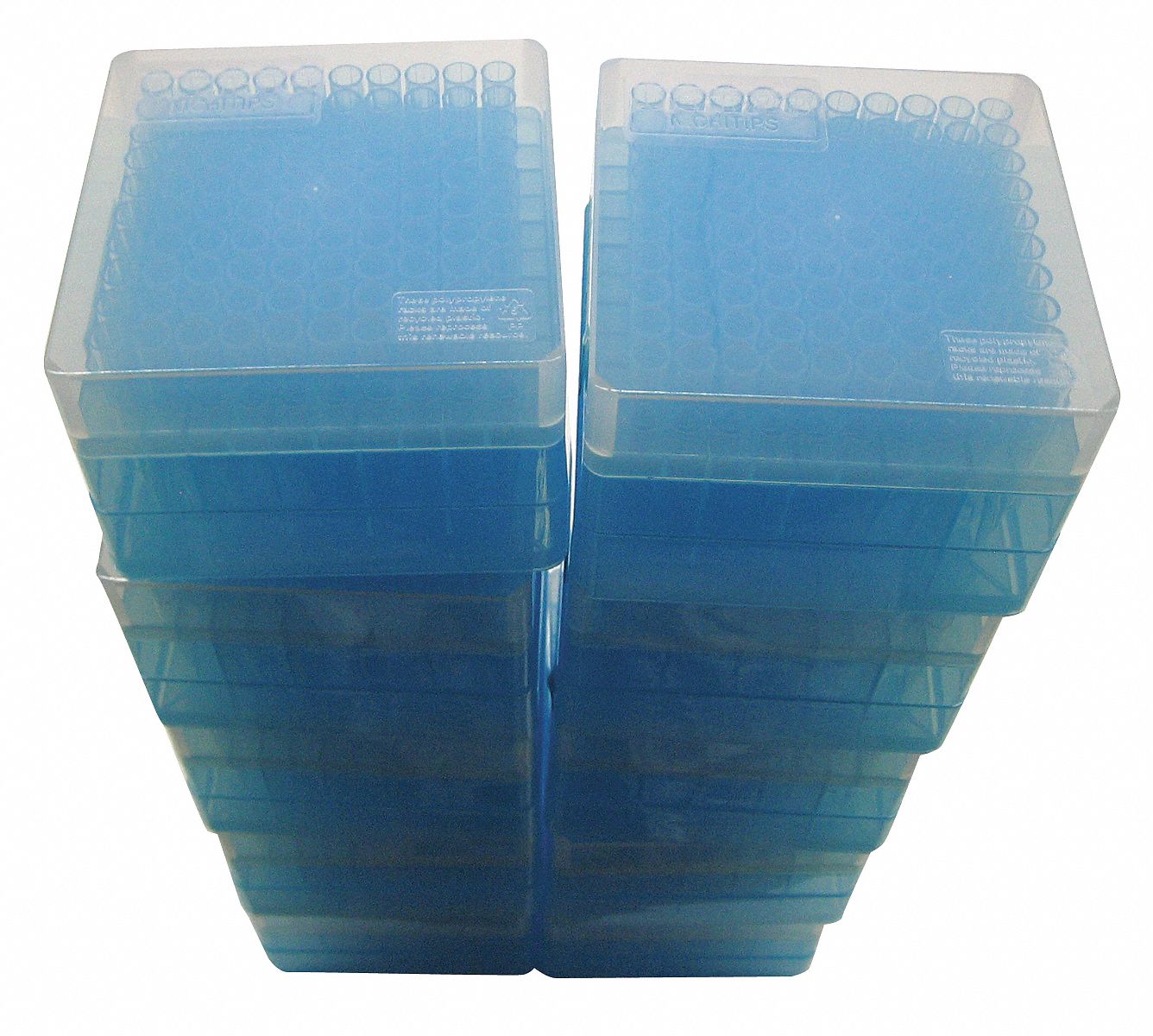 Racked Pipette Tip: 100 to 1000uL, 1,000 PK