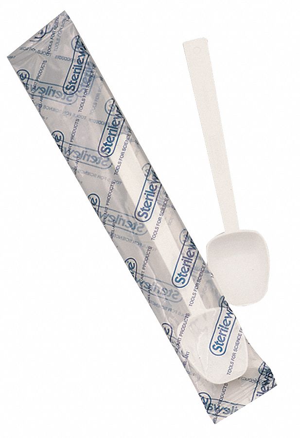 Sterile, Polystyrene, Sampling Spoon - 4YMT1|H36946-0000 - Grainger