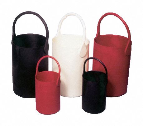Bottle Carrier: 10 in Overall Lg, 4 1/2 in Overall Wd, 10 in Overall Ht, Thermoplastic, Red