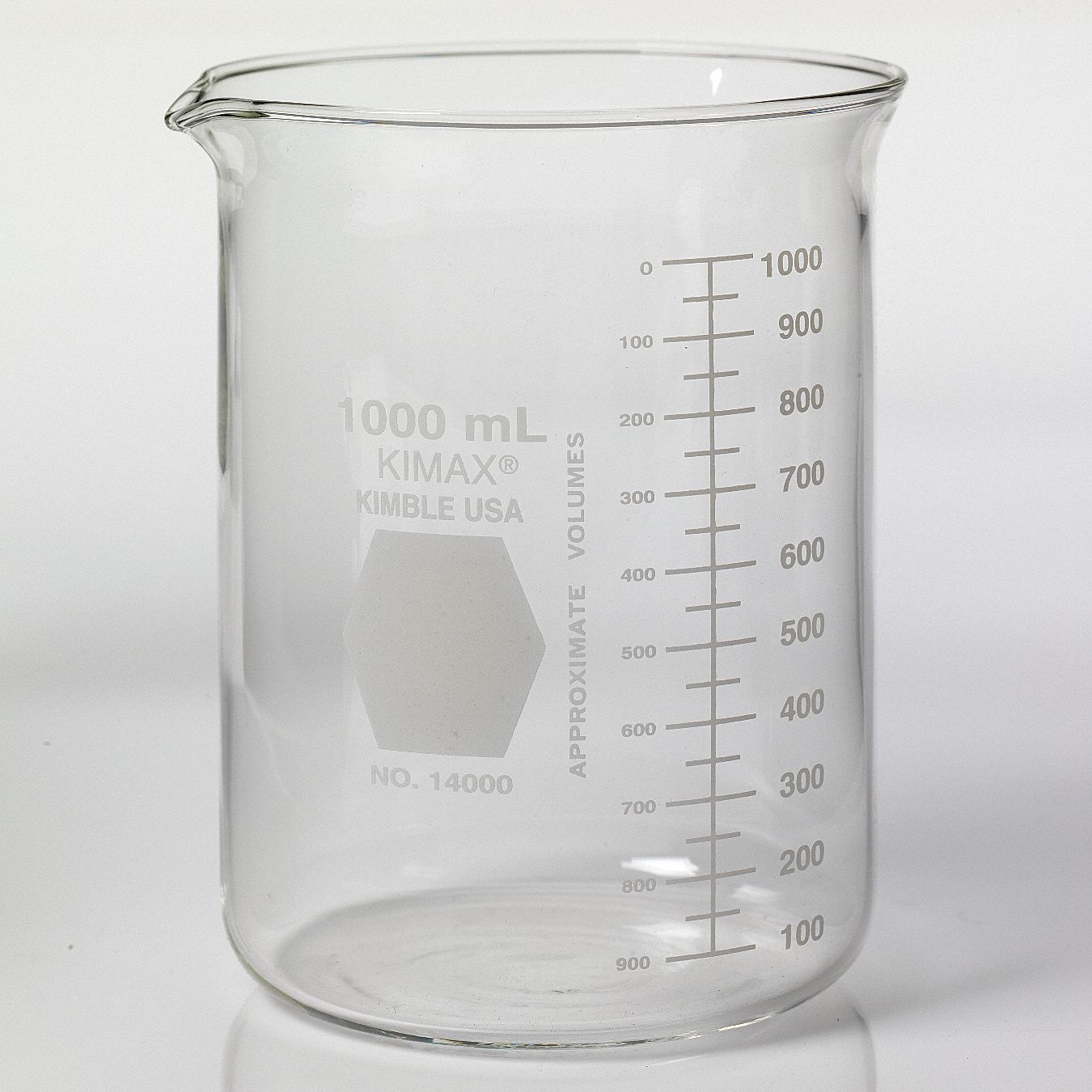 Kimble Chase Glass Beaker Low Form 100 To 1000ml 24 Pk 4ymz8 1000 Grainger