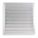 SUPPLY SHUTTER,30 IN,SGL PANNEL,ALUM