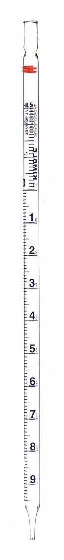 Serological Pipette: 10 mL Capacity, 0.1 mL Graduation Increments, Non-Sterile