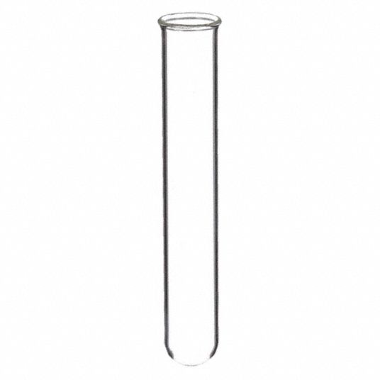 United Scientific TT9800-J Borosilicate Glass Test Tube with Rim