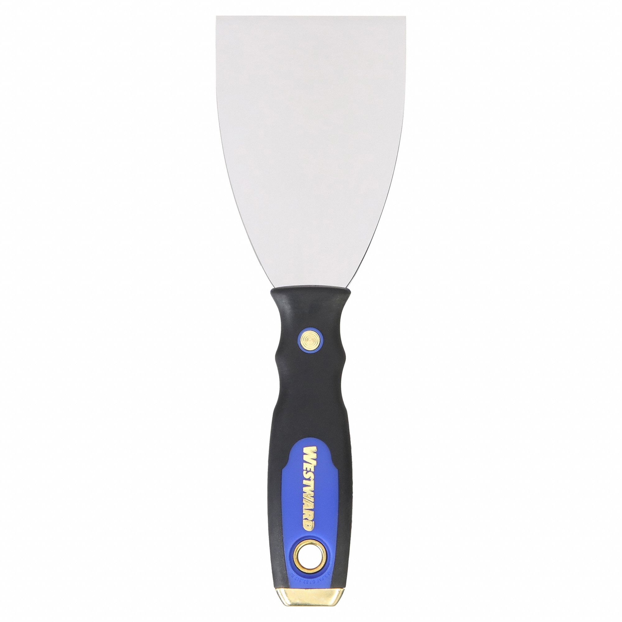 PUTTY KNIFE,STIFF,3 IN,PLASTIC/RUBB