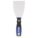 PUTTY KNIFE, CARBON STEEL BLADE, PLASTIC HANDLE/RUBBER/STEEL, TAPERED BLADE SHAPE