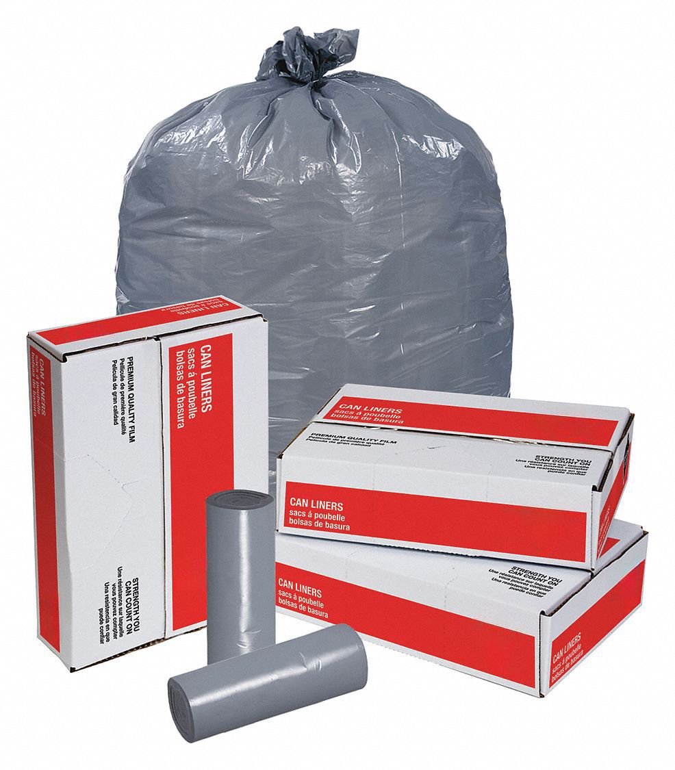 Trash Bags Gry PK100