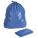 TRASH BAGS,95 GAL.,BLUE,PK50