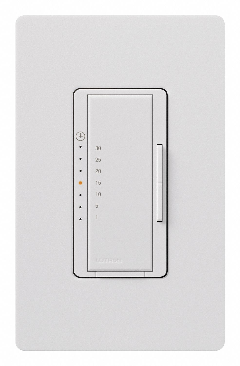 LUTRON Countdown Timer 1 min Min. Time Setting, 30 min Max. Time