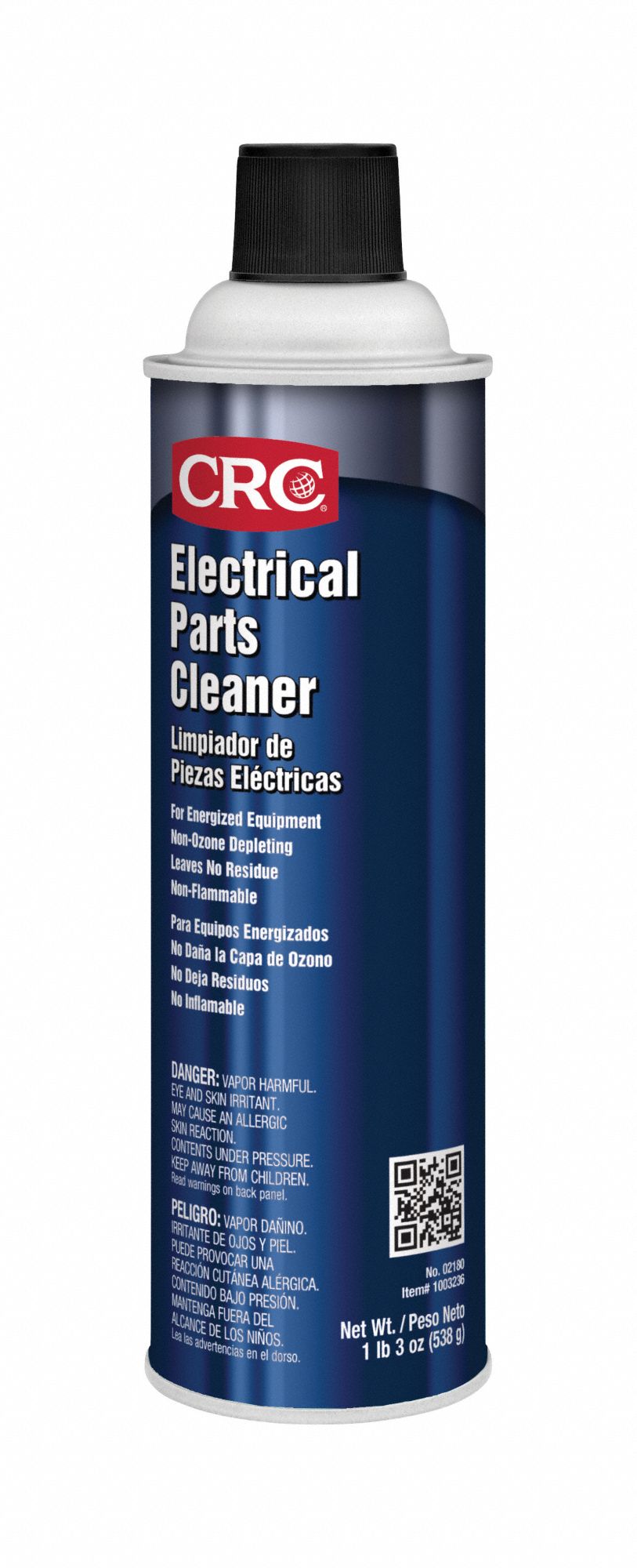 CRC 02180 Colorless Electrical Parts Cleaner - 538 Gram (20 oz