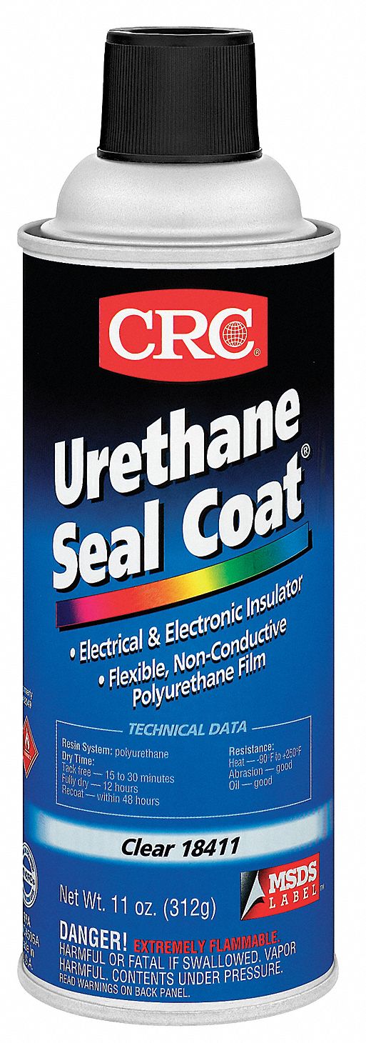 CRC Urethane Seal Coat(R) Coating, 11 fl oz Net Weight 4YPK318411