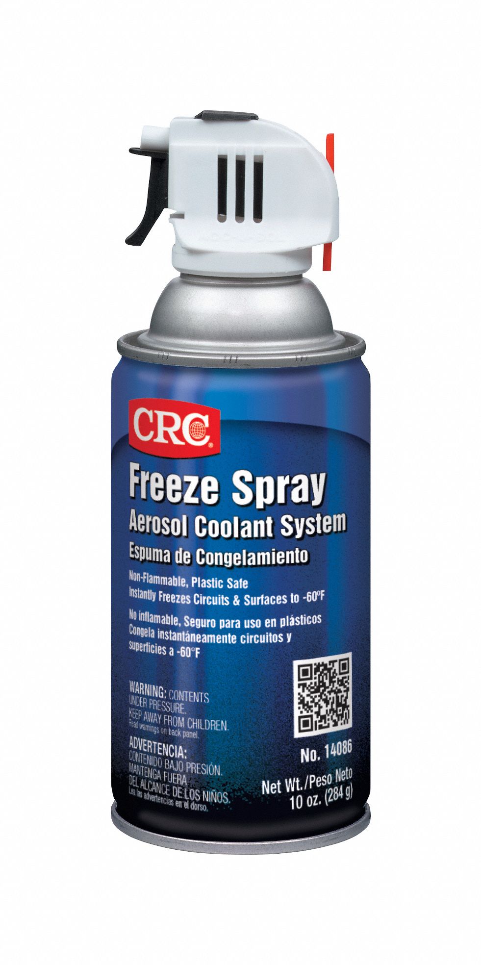CRC Crc 14086 Crc Freeze Spray Trigger Spray Can, 10 oz, Liquid, No