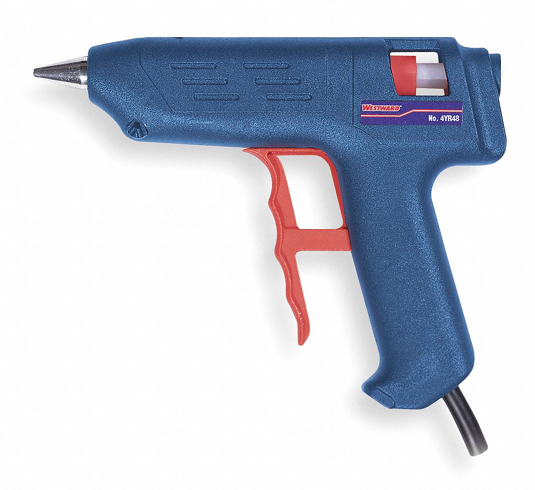 931464-5 Westward Electric Glue Gun, 12 Piece, Heavy Duty Glue Gun Kit,  7/16 Glue Stick Capacity