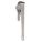 PIPE WRENCH, ALUMINUM, 2 1/2 IN JAW CAPACITY, SERRATED, 18 IN OVERALL L, I-BEAM