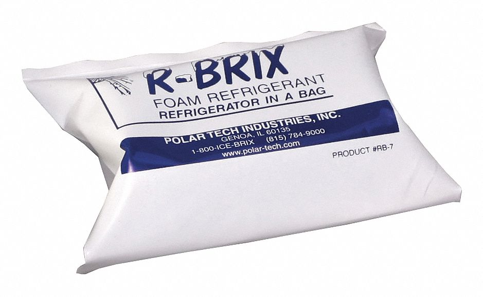 Freezer Pack: 7.5 oz Wt, 4 in Lg, 2 1/4 in Wd, 12 PK