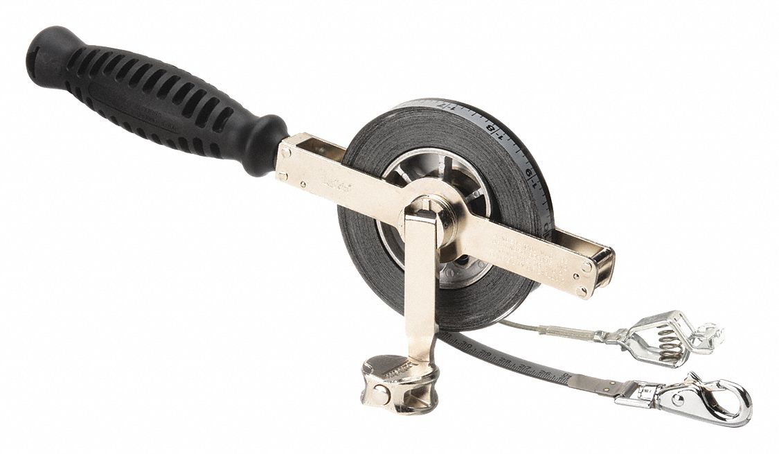CRESCENT LUFKIN, 50 ft / 15 m, Swivel Snap Tip, Double Duty