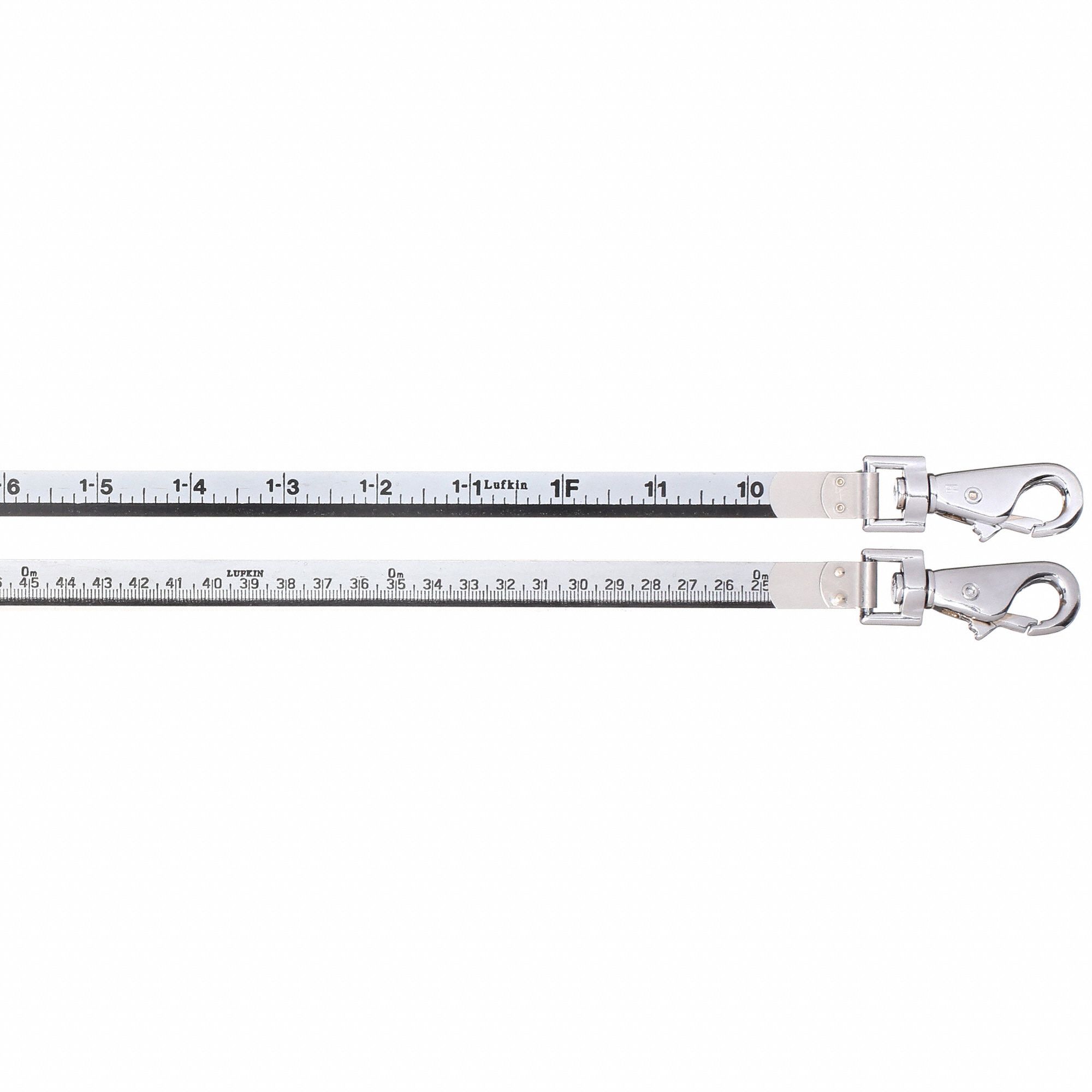 CRESCENT LUFKIN Double Duty Oil Gauging Tape Measure: 66 ft Blade Lg, 1 ...