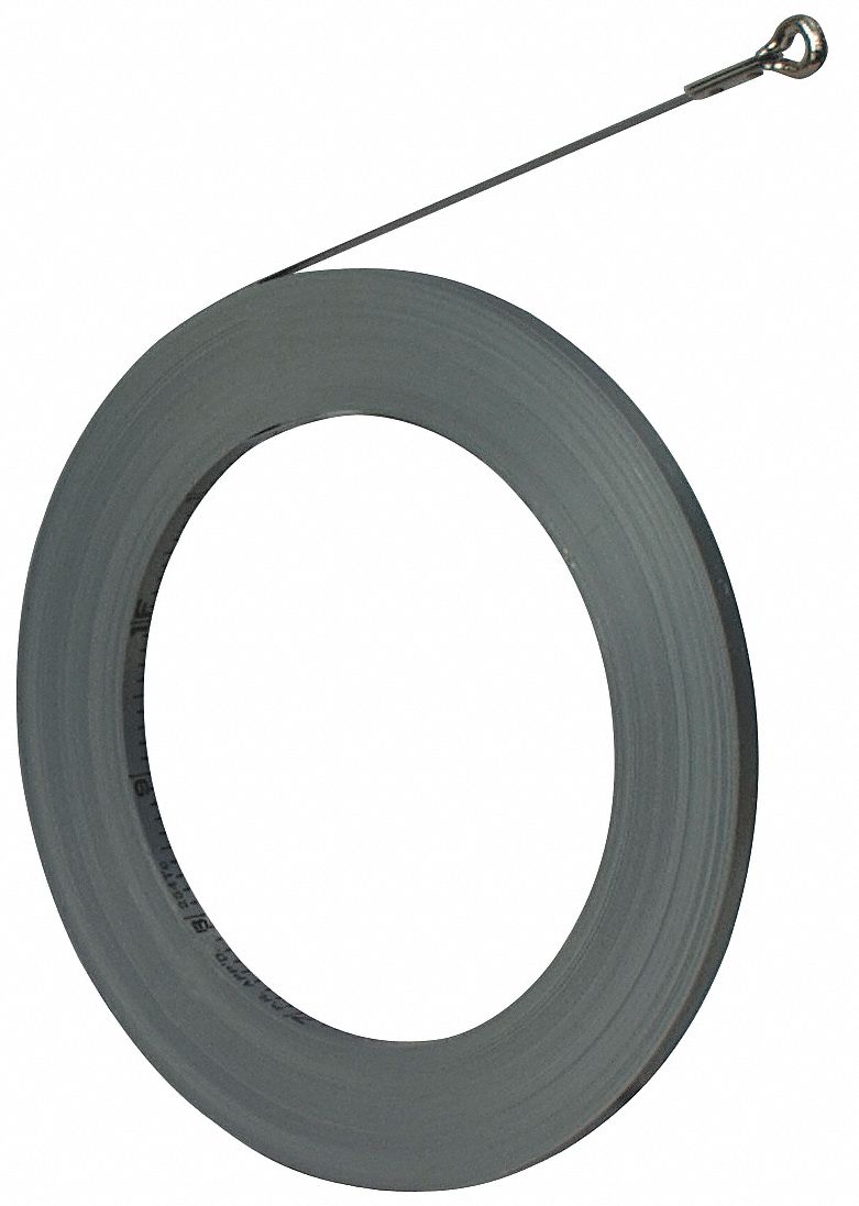 Replacement Oil Tape Blade: C2276DN, 4YRV1, 100 ft, Steel, SAE, Silver, Single-Sided