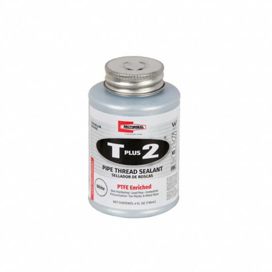 RECTORSEAL, T Plus 2, 4.8 fl oz, Pipe Thread Sealant - 4YRW5|23631