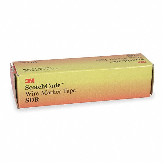3M SDR-0-9 SCOTCHCODE WIRE MARKER TAPE REFILL ROLLS 