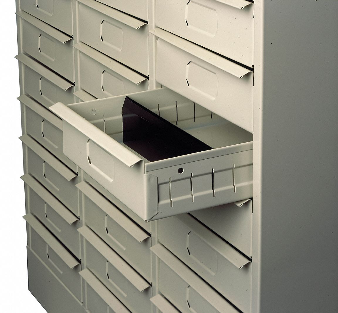 TENNSCO Horizontal Literature Organizer Welded Steel and Fully Assembled, Champ/Putty, 33 in Ht