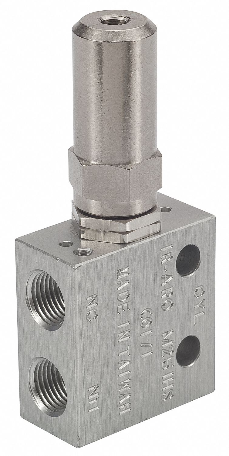 4YTE8 - Pilot Air Valve 3 Way 2 Pos 1/8 NPT