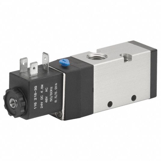 ARO 1/4 in 24V DC, 3-Way/2-PositionSolenoid Air Control Valve - 4YTG3 ...