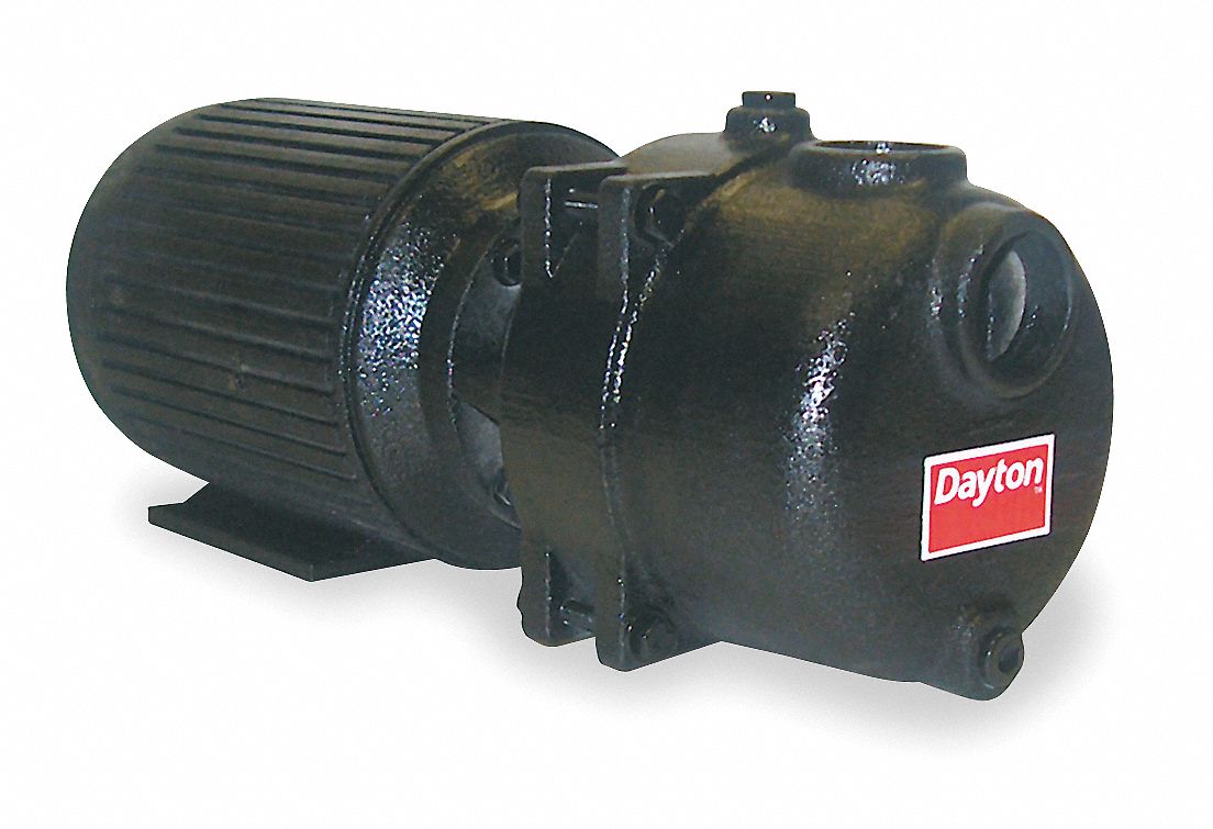 DAYTON Bomba de Aguas Residuales Sumergible , 5 HP Manual , 230