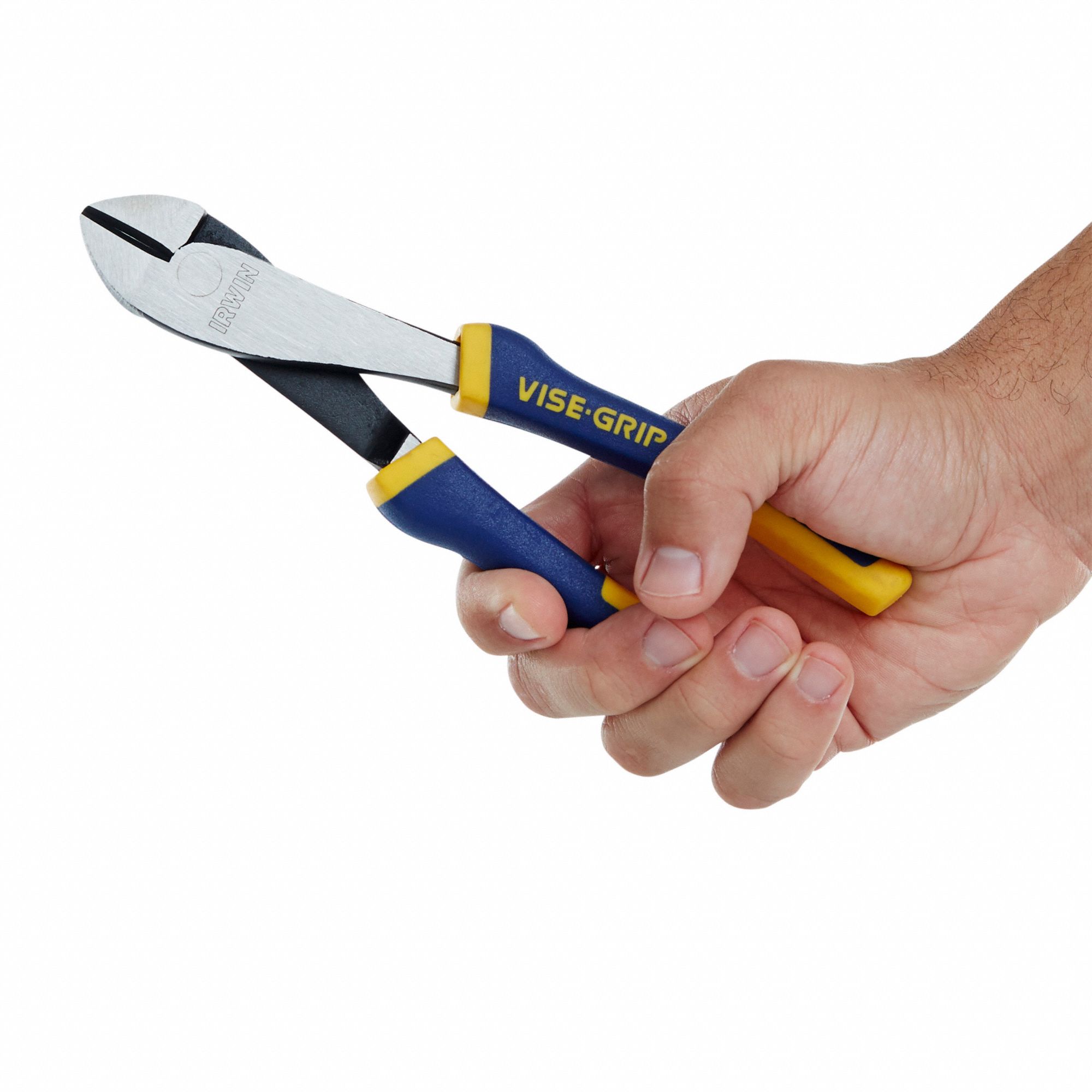 IRWIN VISEGRIP Diagonal Cutting Pliers, Cut Flush, Jaw Width 1 1/8