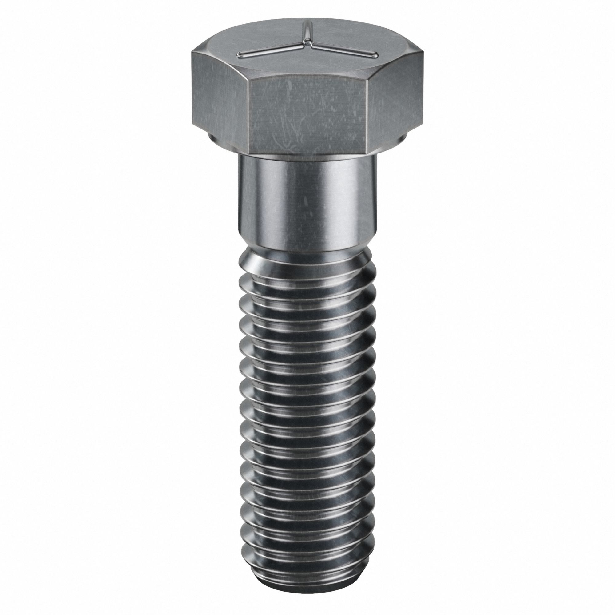 HxHdCpScrw, Steel, 1.5", 7/16"-14, 500PK