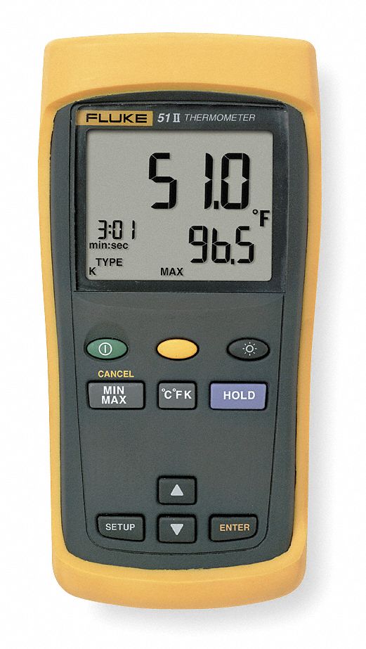 4YV87 - Fluke-51-2 NIST Thermocouple Thermometer