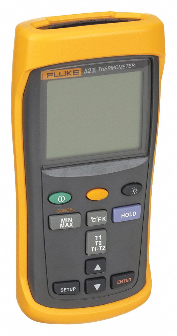 COOPER ATKINS, Thermistor Temp Meter with Min/Max, Temperature/Humidity  Tester - 46F194