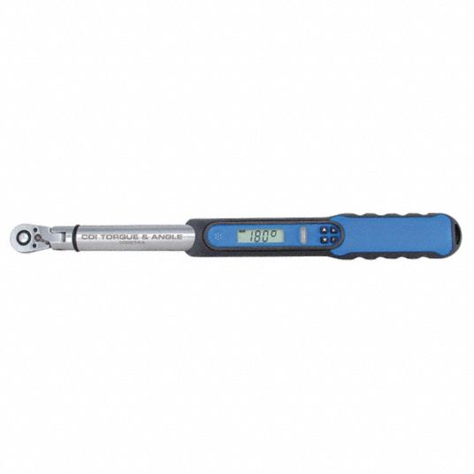 CDI TORQUE PRODUCTS Electronic Torque and Angle Wrench, Drive Size 3/8