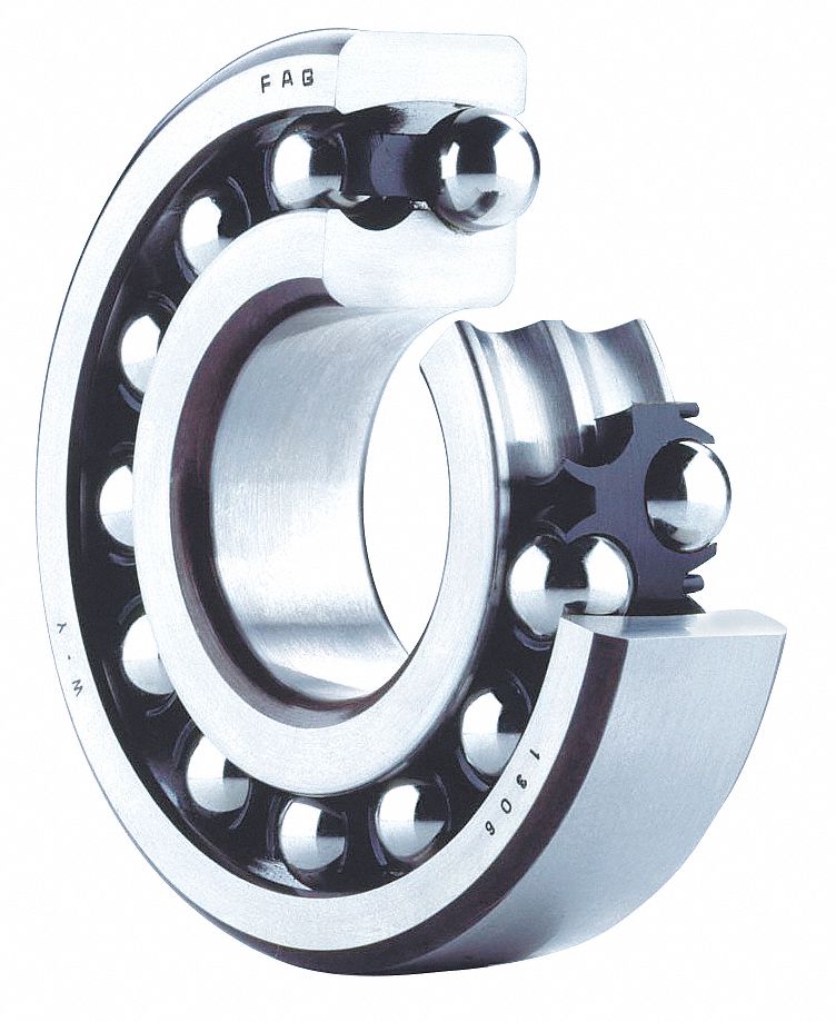 thumbnail image 2 of FAG 2204-2RS-TVH Double Row Self-Aligning Bearing – 20x47x18mm 2 of 6
