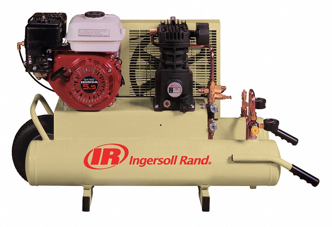 INGERSOLL RAND COMPRESSEUR AIR PORTABLE GAZ, BROUETTE - Compresseurs d'air  portatifs, moteur à essence - IRGSS3J5.5GHWB