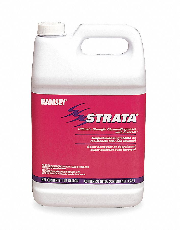 Cleaner/Degreaser: Solvent Based, Jug, 1 gal Container Size, Concentrated, Butyl Free