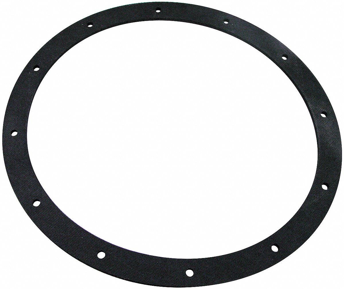 Gasket: Air Filter, Gasket, Sponge, 7/32 in Lg, 13 3/4 in Inside Dia.