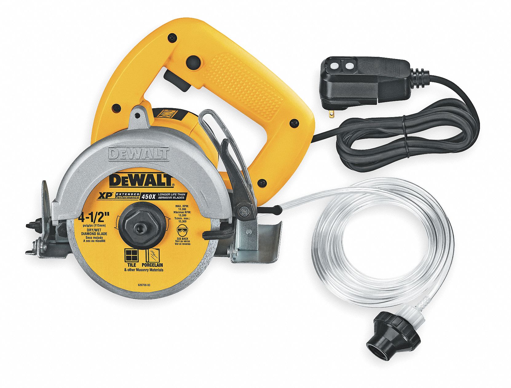 Dewalt wet deals dry masonry saw