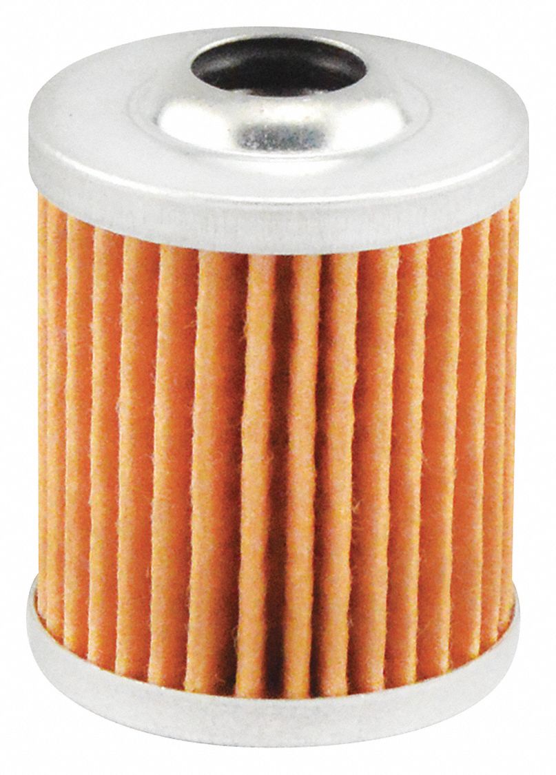 Fuel Filter: Cartridge, 1 3/8 in Outside Dia, 1/2 in Inside Dia, Diesel Fuel, Diesel
