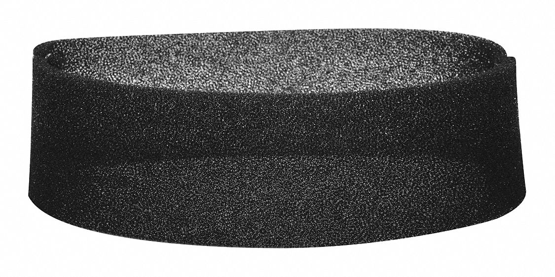 Foam Wrap: Air Filter, Foam Wrap, Foam, 1 31/32 in Lg, 6 3/4 in Inside Dia., PA4553