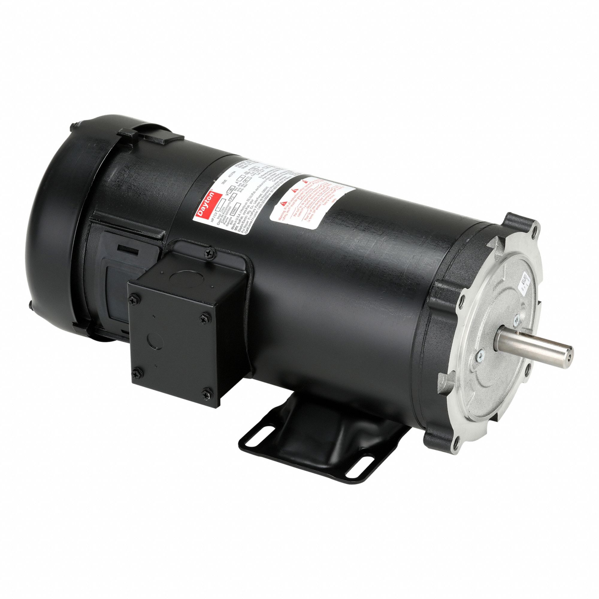 na☆ 37 DAYTON, 1 HP, 1,750 Nameplate RPM, DC Permanent Magnet Motor