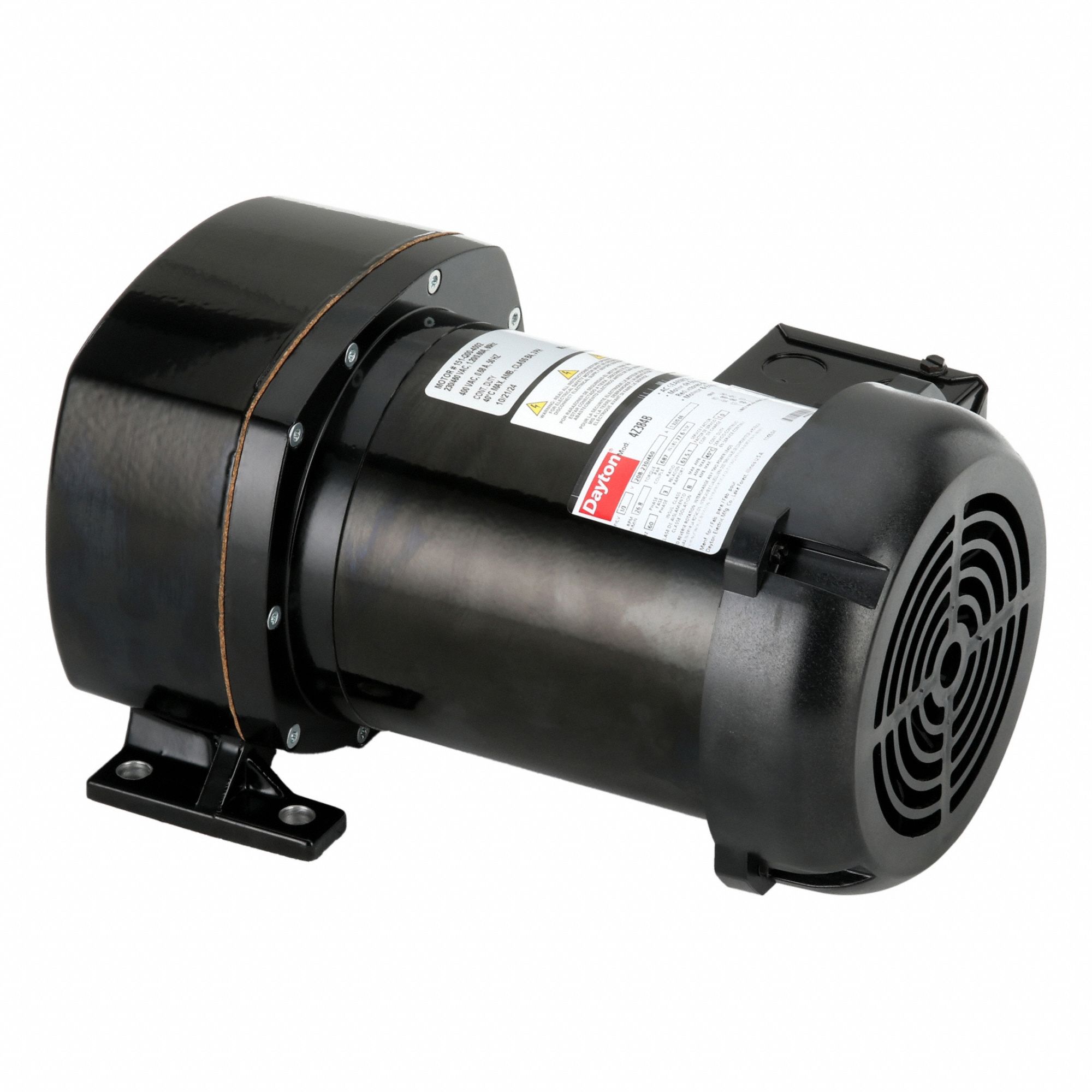 AC GEARMOTOR, PARALLEL, SINGLE OUTPUT SHAFT, 3-PHASE, TEFC, 27 RPM, 687 IN-LB MAXIMUM TORQUE