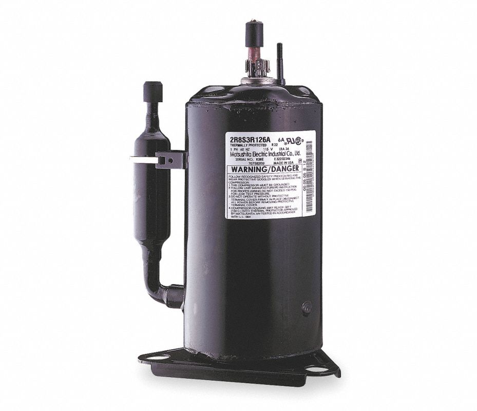 PANASONIC Compresor d/AC,BtuH24,880,208/230V,10.6A Compresores para