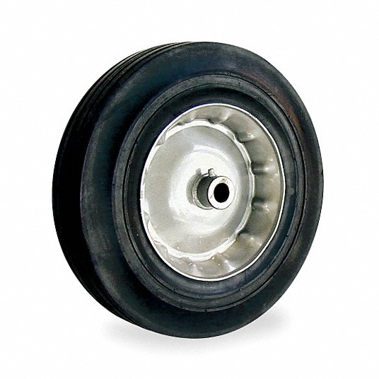 10 In 300 Lb Cap Semi-Pneumatic Industrial Grade 1NWZ1 Wheel 