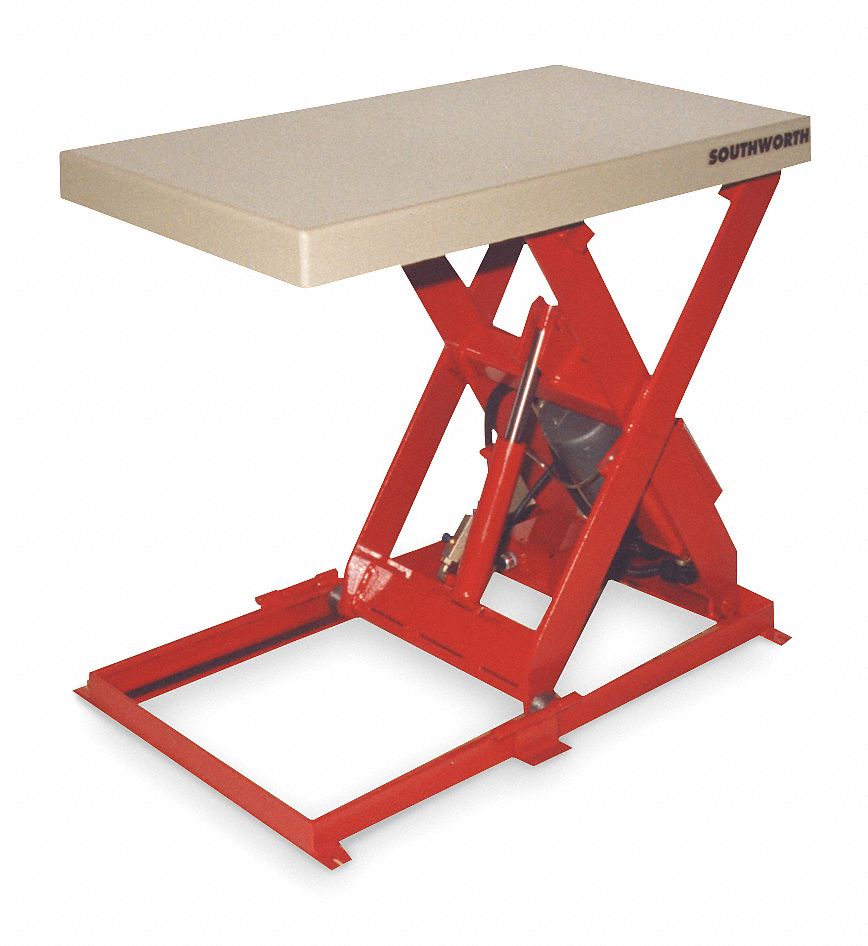 Southworth Stationary Scissor Lift Table 1500 Lb Load Capacity