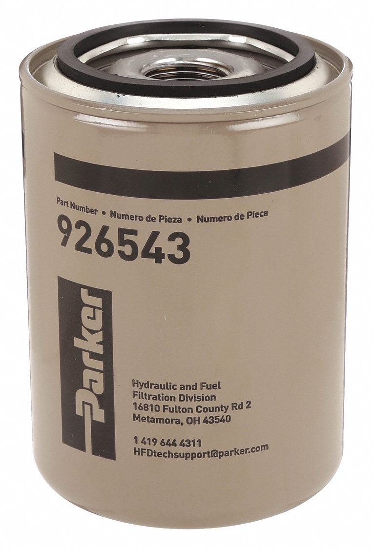 PARKER Hydraulic Filter Element: 20 gpm Max. Flow, 150 psi Max. Pressure,  Paper, 1