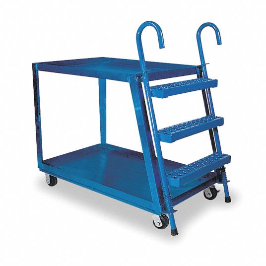 1,000 lb Load Capacity, 35-5/8 in x 21-5/8 in, Vertical-Access Utility ...